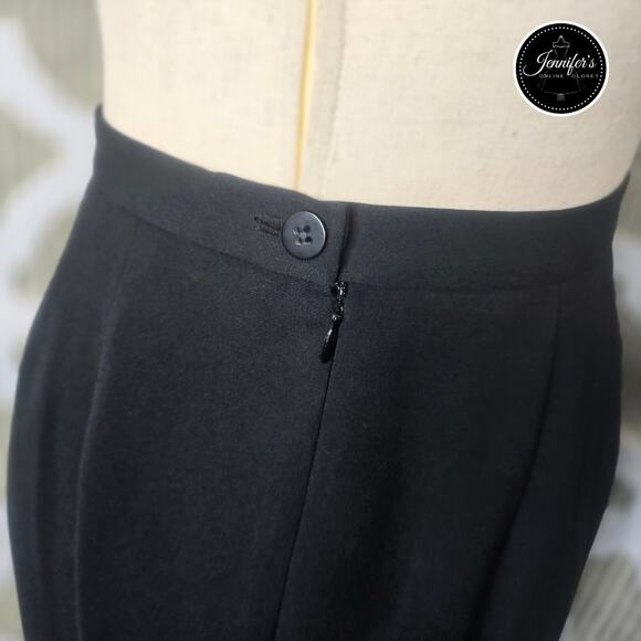 Chaus Black Classic Pencil Straight Skirt Size 12 - Picture 4 of 7